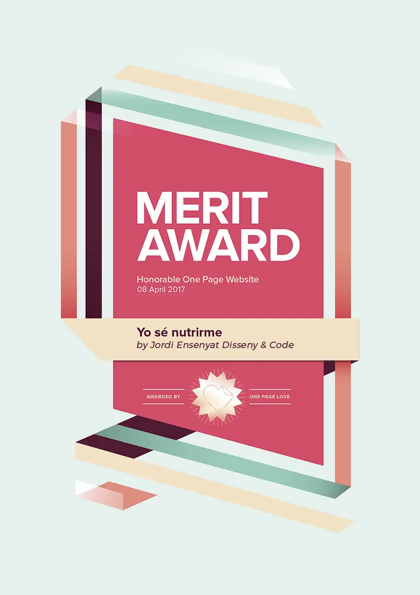Portada de premio o mención de Jordi Ensenyat Disseny