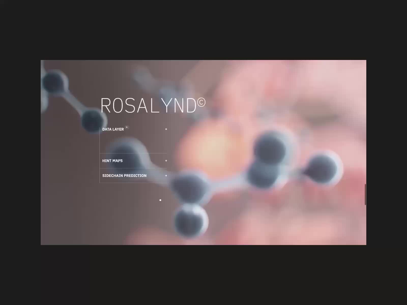 Presentación de plataforma de 1910 Genetics sobre una imagen tridimensional