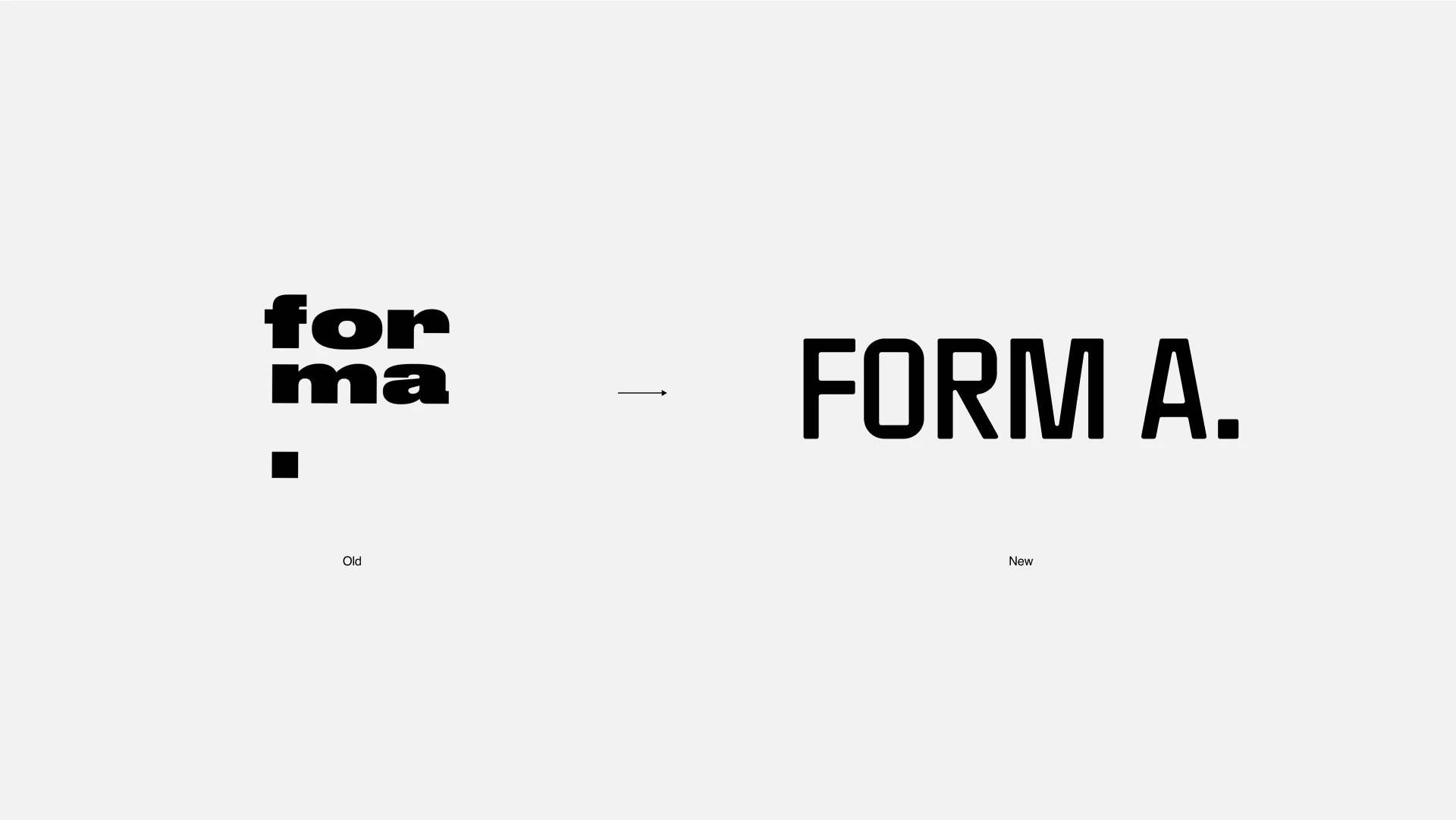 Comparación de la firma anterior y la nueva FORM A